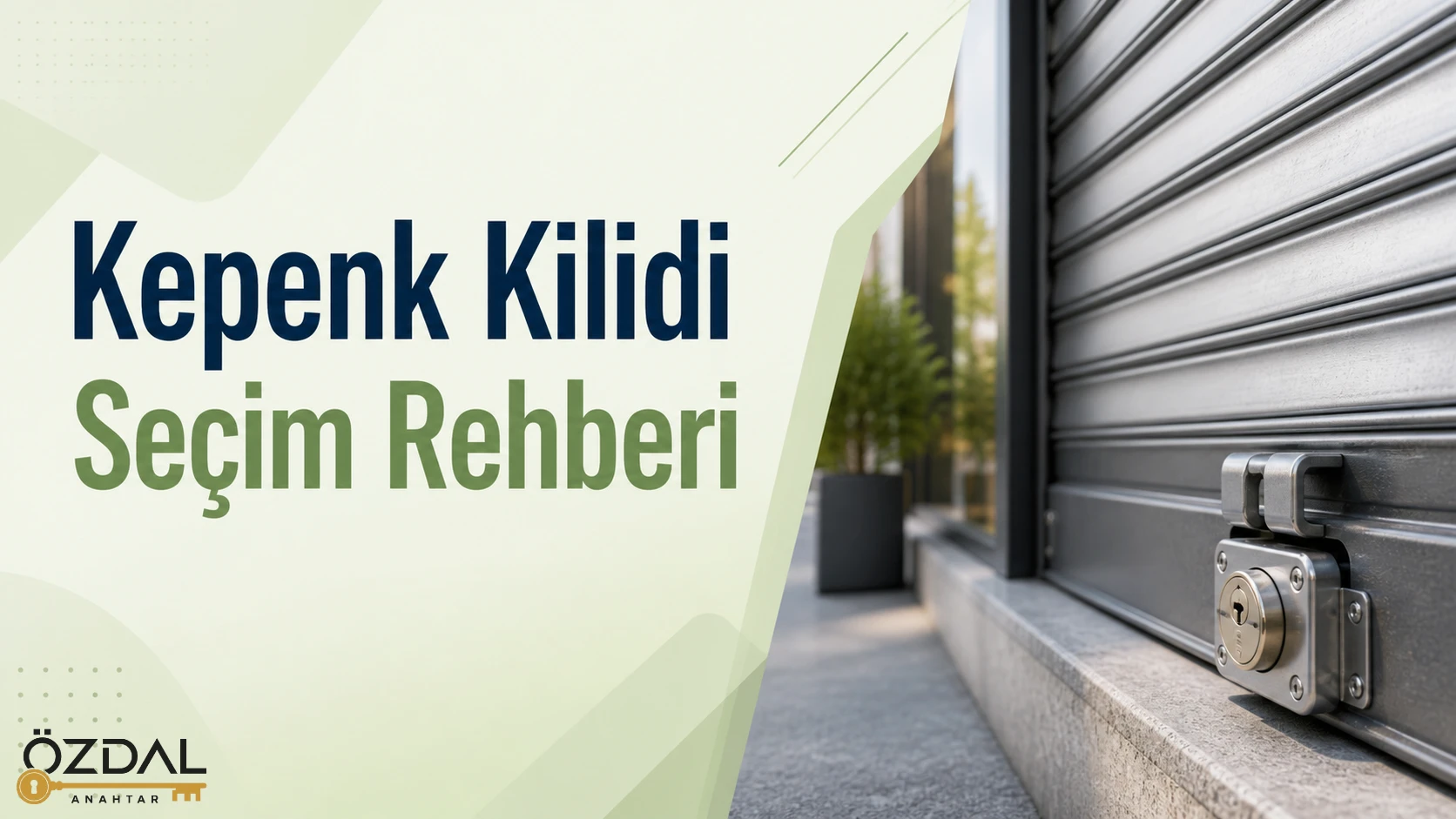 Kepenk Kilidi Seçimi - Ortaca Çilingir
