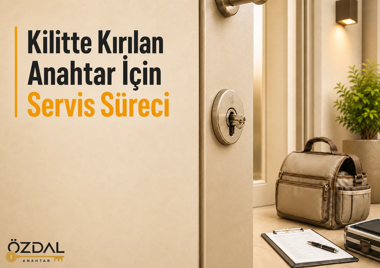 Kilitte Kırılan Anahtar Nasıl Çıkarılır?