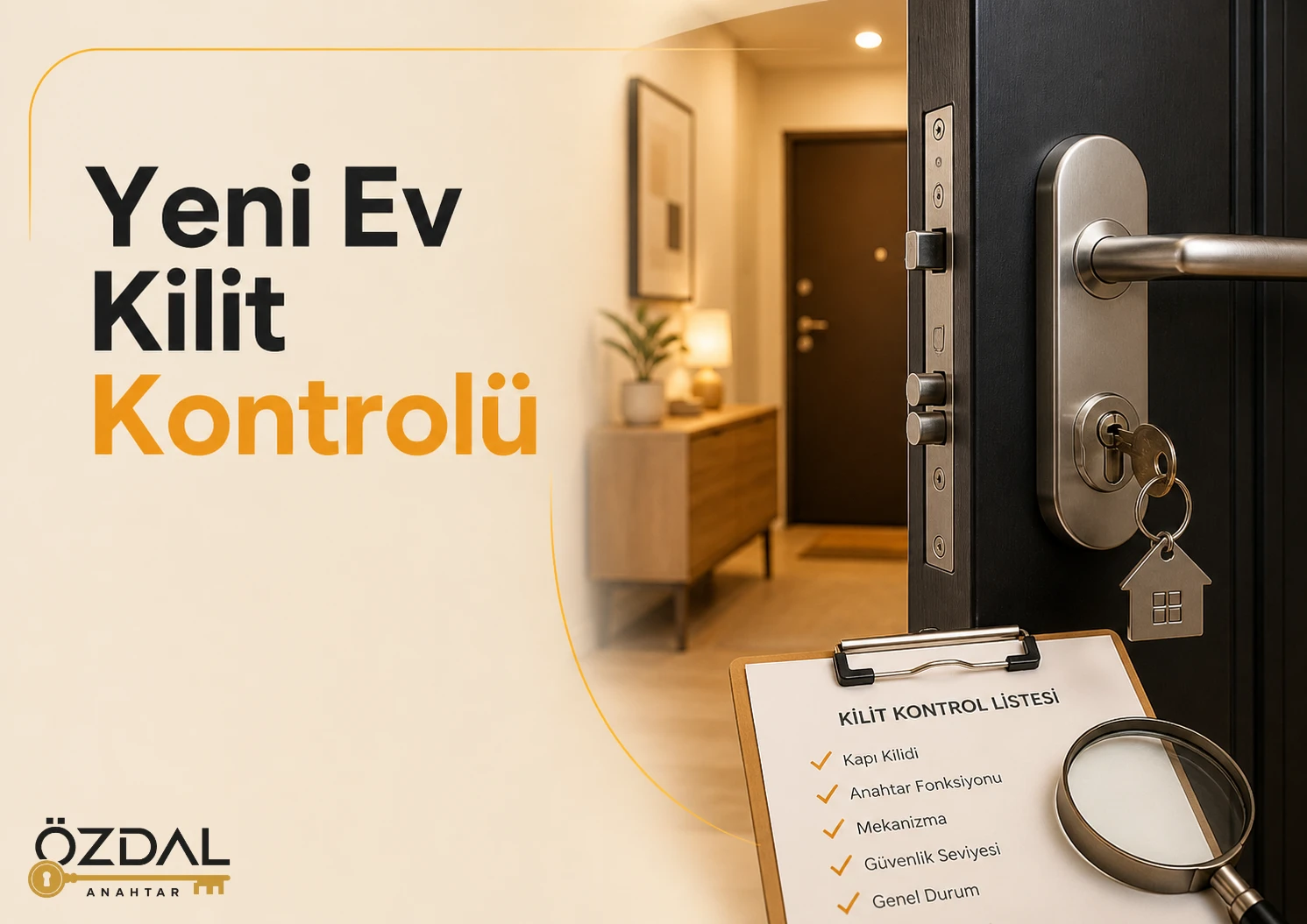 Yeni Ev Kilit Kontrolü